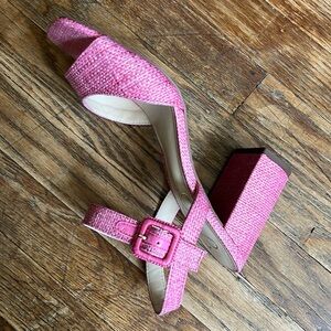 Pink Jessica Simpson spring/summer sandal